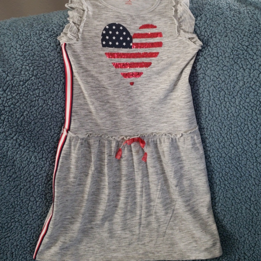 Girls patriotic dress